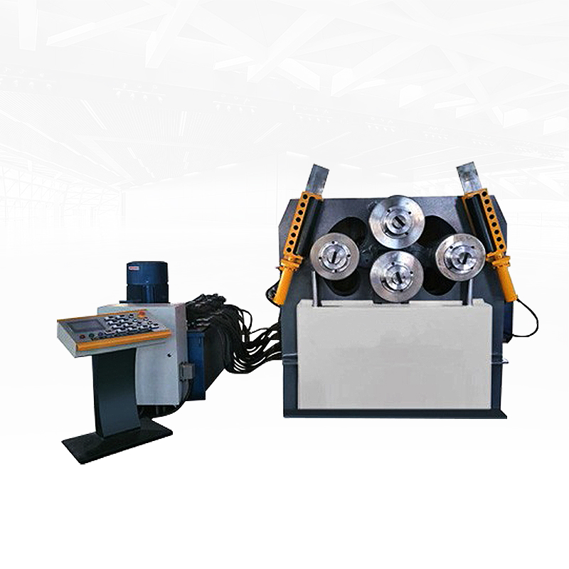 W24H-Four-axis CNC profile bending machine