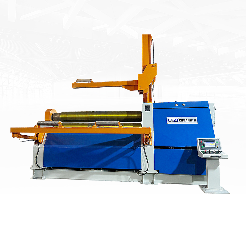 W12 Medium-Sized CNC Four-Roller Plate Rolling Machine