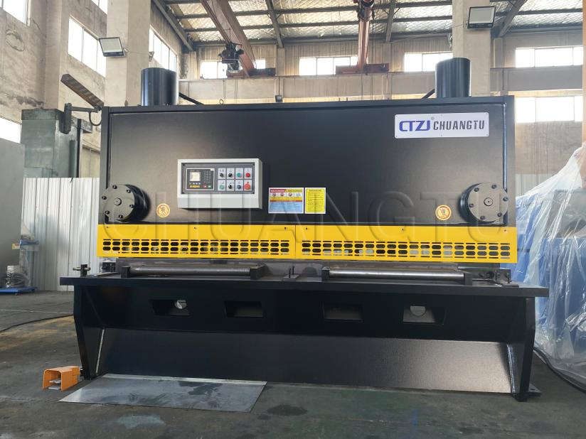 QC11Y Hydraulic Gate Shearer was completed and passed the inspection of Malaysian customers